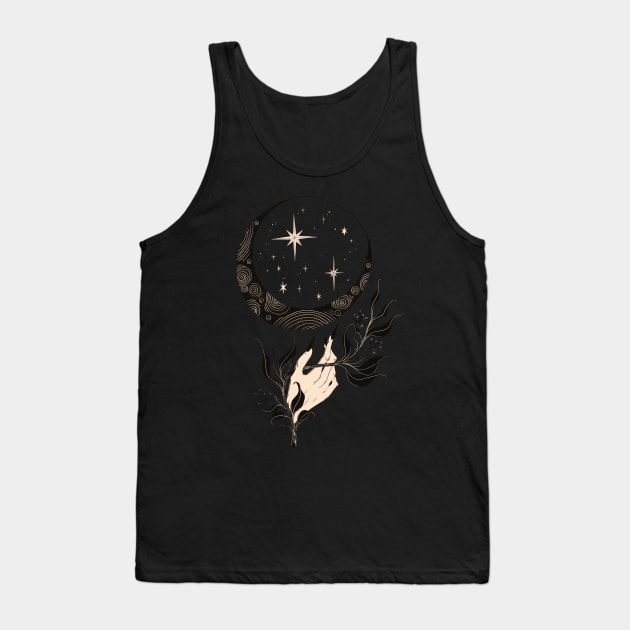 Wicked Moon Tank Top by Lidiebug